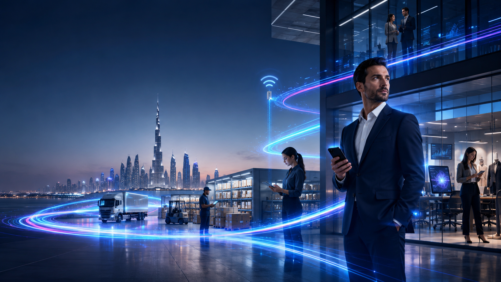 Business connectivity environment in Dubai